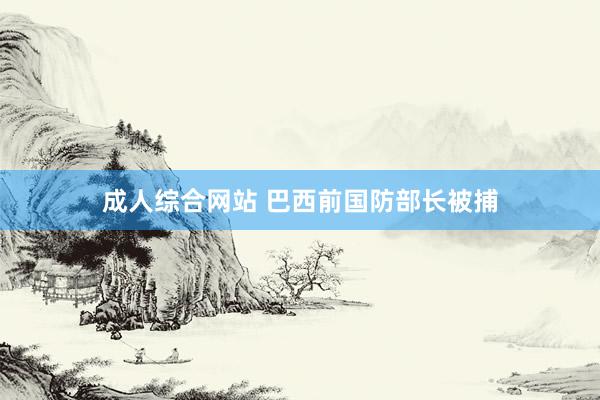 成人综合网站 巴西前国防部长被捕